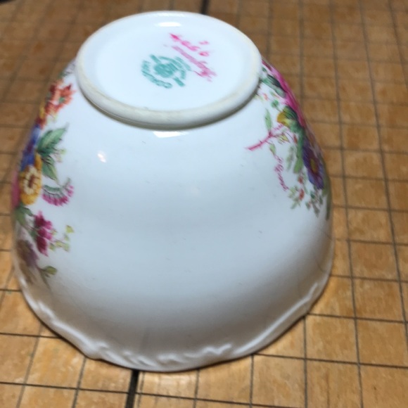 Coalport “Fragrance” Sugar Bowl EVC 9504 Bone China Made in England 3.5”Dx2.25”H - Picture 9 of 9